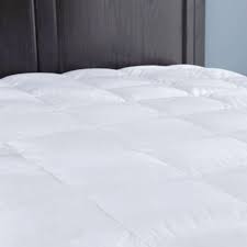 Puredown Down Mattress Pad Topper Quilted Cotton Top Block Bed Bugs And Dust Mites Queen Pd 16043 Q The Home Depot Mattress Pad Mattress Dust Mites