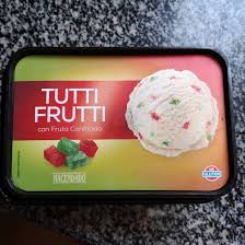 A manual of practical housewifery9 this recipe calls for actual tutti frutti and is not fancifully named. Helado Tutti Frutti Hacendado 1000 Ml