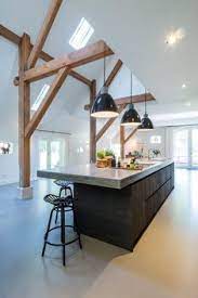 gietvloer landelijk open keuken keuken idee keuken ontwerp keuken