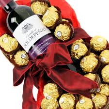 Free delivery across usa & canada. Wine Ferrero Rocher Same Day Flower Delivery London Uk