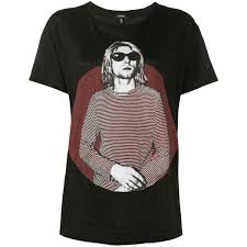 R13 Kurt Cobain T Shirt 311 Liked On Polyvore Featuring Tops T Shirts And Black R13 Tops Designs Multi Coloured T Shirts