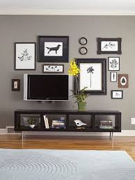11 Diy Projects For Your Living Room Do It Yourself Decorating Decor Around Tv Living Room Grey Tv Decor