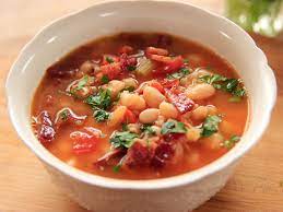 Bean With Bacon Soup Recipe Bean And Bacon Soup Food Network Recipes Bacon Soup Recipes