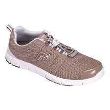 Womens Propet Travelwalker Ii Size 9 B Taupe Mesh
