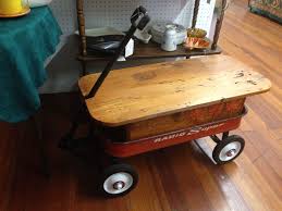 Little Red Wagon Made Into A Coffee Table Red Wagon Little Red Wagon Coffee Table