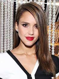 4 Choosing The Best Hairstyles For Big Jaw Women Jessica Alba Hair Ecaille Hair Color Ecaille Hair