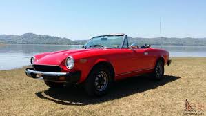 1981 fiat 131 mirafiori 1300 l; 1980 Fiat Spider Pininfarina 2000