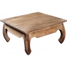 L'idéal dans une salle à manger ou un salon est une table basse. Table Basse Carree En Bois Naturel Kabaena Table Basse Pas Cher