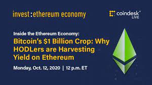 Bitcoins 1 Billion Crop Why Hodlers Are Harvesting Yield On Ethereum Harvest Investing Bitcoin