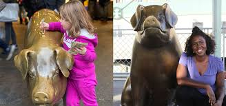See more ideas about piggy, piggy bank, coin bank. Rachel Billie The Bronze Piggybanks Pike Place Market Foundation