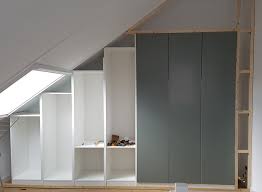 Ikea quality furniture at affordable prices. Gorgeous Built In Closet Under Sloped Ceiling Ikea Hackers
