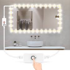 Check spelling or type a new query. Waterproof Led Strip Mirror Light Bathroom 5v Usb Touch Hand Sweep Sensor Dimmable Strip Led For Mirror Table Wardrobe Light Vanity Lights Aliexpress