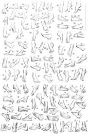 How to draw anime feet, draw feet. 100 Feet Studies 2014 Anime Tutorials Feet Drawing Tips Feet Drawing Art Reference Poses Art Reference Photos