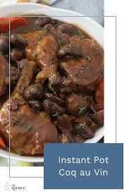 Coq Au Vin Is A Classic French Dish Of Braised Chicken With Bacon Mushrooms And Wine Usually Red Bur Coq Au Vin Shake Recipes Healthy Classic French Dishes