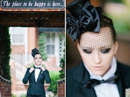 Dramatic Black and White Wedding Inspiration