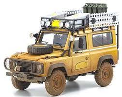 Versione camel trophi borneo 1985. Land Rover Defender 90 Camel Trophy Borneo 1985 Yellow Dirty Ver Diecast Car Hobbysearch Diecast Car Store