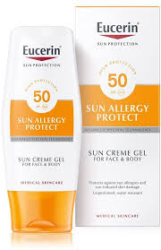 Sun Creme Gel Sun Allergy Protect Spf 50 Sunscreen For Sun Allergies Eucerin Sun Allergy Sun Lotion Lotion
