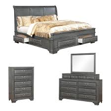 Inspired by the wrought iron fences of the french quarter, the mercer king size bed brings old world gentility into your home. Charlton Home Perera Solid Wood Sleigh Configurable Dresser Set Reviews Wayfair