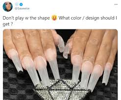 Последние твиты от sweeties nails(@aiexisk). Saweetie Asks For Help Picking Her Next Nail Color Agoodoutfit