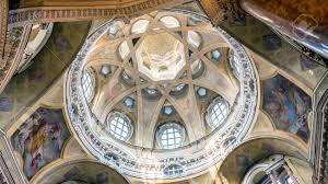 The plan is remarkable for its curved bays pressing into the central domed. Turin Italy December 31 2015 Royal Church Of San Lorenzo Stock Photo Picture And Royalty Free Image Image 68861897