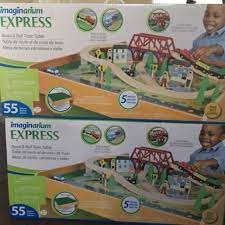 4.3 out of 5 stars with 12 ratings. Imaginarium 55 Piece Rail And Road Train Set With Table Hobbies Toys Toys Games On Carousell