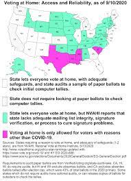 2024 electoral college map 2020 presidential election results latest presidential election polls updated three times daily, this map looks at this year's 35 senate races based purely on polling. Postal Voting In The United States Wikipedia