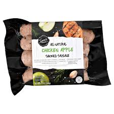 This recipe uses johnsonville apple chicken sausage as a base for the celery, yellow onions, carrots and peas. Sam S Choice All Natural Chicken Apple Smoked Sausage 12 Oz Walmart Com Walmart Com