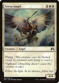 This is an old archetype. Serra Angel Ori 276 Magic The Gathering Card