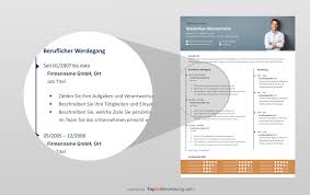 Berufliche zielsetzung im cv : Der Berufliche Werdegang Im Lebenslauf Die Anleitung