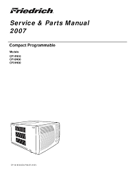 The air conditioner shoppe makes installation a breeze and we only install and guarantee what we well. Friedrich Cp 14n10 18n30 24n30 Room Air Conditioner 2007 Sm Service Manual Download Schematics Eeprom Repair Info For Electronics Experts