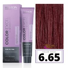 Tenemos cubiertas tus necesidades de color de cabello rojo. Bano Color Excel Sin Amoniaco 6 65 Rubio Oscuro Rojo Caoba 70 Ml Revlon 5 42