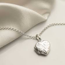 Sterling Silver Sweet Heart Locket - Affordable jewellery - Martha Jackson