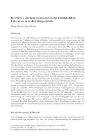 Hier ein beispiel wie du es in einem beschwerdebrief formulieren kannst. Pdf Interaktion Und Kommunikation In Der Sozialen Arbeit Fallstudien Zum Hilfeplangesprach