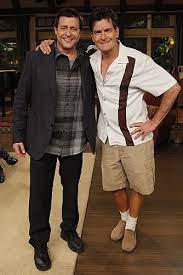 Judd And Charlie Two And A Half Men New Jack City Judd Nelson Half Man