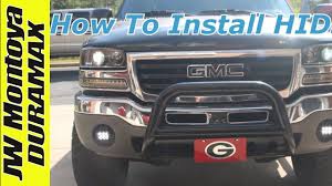Silverado projector headlight build part 1: How To Install Hids Headlights On 2004 Gmc Sierra Youtube
