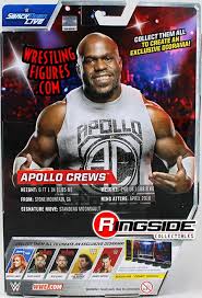 Bayley visto a smackdown, la wwe ha annunciato un altro champion vs. Apollo Crews Action Figure Cheaper Than Retail Price Buy Clothing Accessories And Lifestyle Products For Women Men