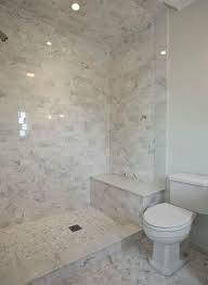 Marble look bathroom tile really elevates the look of a master bath. Small Bathroom Ideas Marble Floor Novocom Top