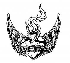 Denn sobald ein tattoo gemacht ist, bleibt das für. Gratisvektoren Herz Tattoo 900 Illus Im Ai Eps Format