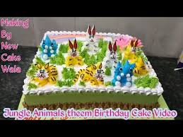 Disney jungle book bagheera smiling pvc figure cake topper cougar mountain lion. Top Amazing Birthday Animals Cake Whipped Cream Ideas Best Decoration Cake Making By New Cake Wala Youtube