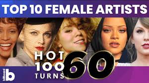 Billboard Top Female Artists Of All Time Mariah Carey