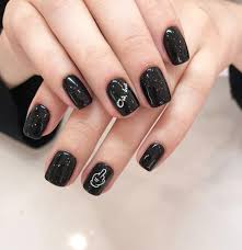 Three shades of colored acrylic create this sweet design, in which imperfection actually makes the next page: 86 Trendy Black Nail Art Designs 2021 2022 Best New Pictures