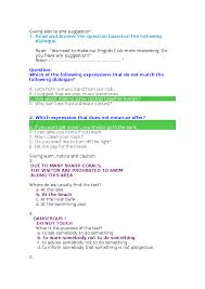 Contoh soal pilihan ganda caption text dan jawabannya computer penggunaan so dan such dalam bahasa inggris 50 contoh report text singkat tentang hewan beserta artinya. Contoh Soal Asking For And Giving Suggestion Barisan Contoh