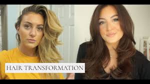 Dying blonde hair brunette is more complicated. The Correct Way To Dye You Hair Brunette From Blonde At Home Transformation Great For Quarantine Youtube