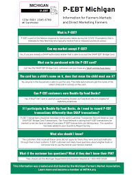 Maybe you would like to learn more about one of these? Mifma Provides Farmers Market Guidelines For P Ebt Our Kitchen Table