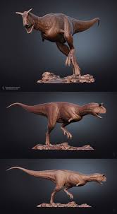 Carnotaurus Sastrei Wip By Vlad Konstantinov 3d Cgsociety Prehistoric Animals Prehistoric Wildlife Ancient Animals