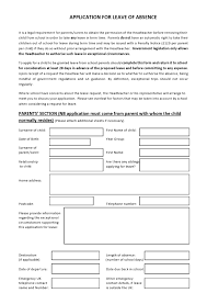 Maybe you would like to learn more about one of these? 43 Free Leave Of Absence Letters Work School á… Templatelab