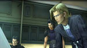 Crisis Core: Final Fantasy VII (PSP) Zack Meets Lazard Deusericus HD 1080p  - YouTube