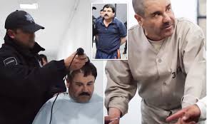 A look at the life of notorious drug kingpin, el chapo, from his early days in the 1980s working for the guadalajara cartel, to his rise to power during the '90s as the head of the sinaloa cartel and his. Footage From Mexican Prison Shows Joaquin El Chapo Guzman Getting His Head Shaved During Intake Daily Mail Online