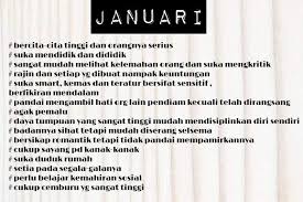 Tahun baru 2021 (new year) : Rahsia Bulan Kelahiran Hasil Koleksi Lubuk Percuma Facebook
