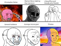 Armed with only one word, tenet, and fighting for the survival of the entire world, a protagonist journeys through a twilight world of international espionage on a mission that will unfold in something beyond real time. This Is How Society Would React If Tenet Somehow Got Dumped On Vod Or Streaming Meme Boxoffice